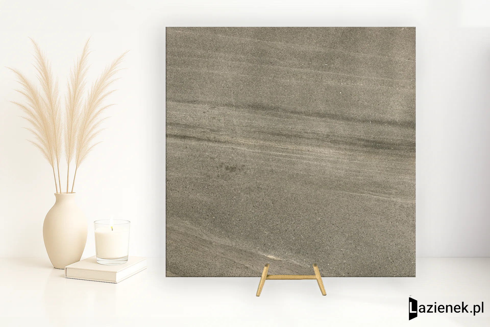 Graniti Fiandre Megalith Maximum Megabrown naturalna 100x100 cm gr. 6 mm - płytka rektyfikowana / MAS961010